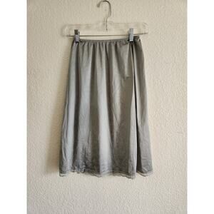 Givenchy Gray Chemise with Lace Trim